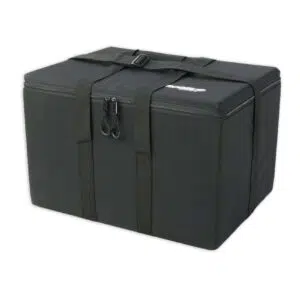 Glacière adaptée au chariot à roulettes. Bacs isothermes convenant parfaitement au transport d'aliments frais, réfrigérés ou congelés tout en respectant la chaîne du froid