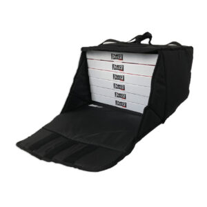 Sac de livraison isotherme noir Prodelbags pour livraison de pizza 43cm.