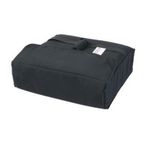 Sac de livraison isotherme noir Prodelbags pour livraison de pizza 33cm.