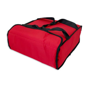 Sac de livraison isotherme rouge Prodelbags pour livraison de pizza 33cm.