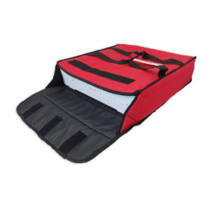 Sac de livraison isotherme noir Prodelbags pour livraison de pizza 50cm.