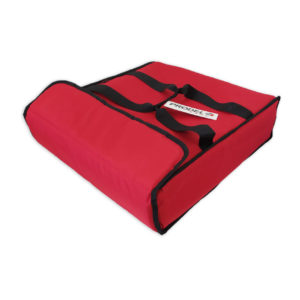Sac de livraison isotherme noir Prodelbags pour livraison de pizza 50cm.