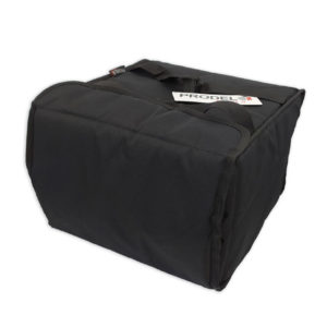 Sac de livraison isotherme noir Prodelbags pour livraison de pizza 33cm.