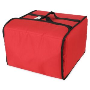 Sac de livraison isotherme rouge Prodelbags pour livraison de pizza 43cm.