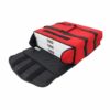 Sac de livraison isotherme rouge Prodelbags pour livraison de pizza 33cm.