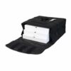 Sac de livraison isotherme noir Prodelbags pour livraison de pizza 40 cm.
