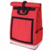 Rolltop backpack - Messenger bag - sac de livraison Sac à dos pour coursier à vélo - rouge