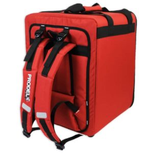 Sac de livraison ProdelBags PRD22-33 pour coursier à vélo ou moto. Sac à dos isotherme de livraison 46 litres
