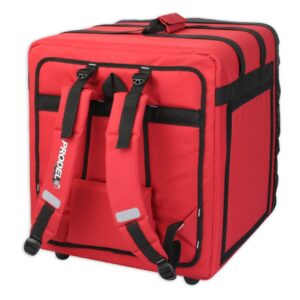 Sac de livraison ProdelBags PRD52-4343 pour coursier à vélo ou moto. Sac à dos isotherme de livraison 69 litres