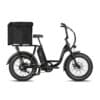 Caisson de livraison ProdelBags swift tarmac pour coursier à vélo. Sac de livraison isotherme 48 à 70 litres