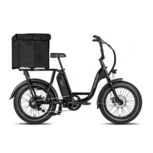 Caisson de livraison ProdelBags swift tarmac pour coursier à vélo. Sac de livraison isotherme 48 à 70 litres
