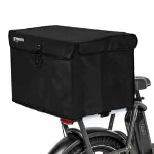 Caisson de livraison ProdelBags swift tarmac pour coursier à vélo. Sac de livraison isotherme 48 à 70 litres