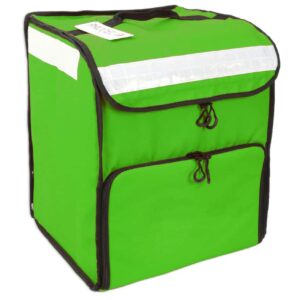 PRODELBags UBB 33 vert. Sac à dos de livraison pour coursier à vélo, sac à dos Uber Eats, Deliveroo ou Glovo