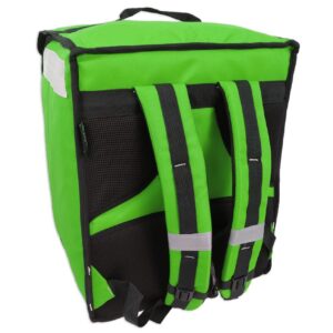 PRODELBags UBB 33 vert. Sac à dos de livraison pour coursier à vélo, sac à dos Uber Eats, Deliveroo ou Glovo