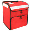 PRODELBags UBB 33 rouge. Sac à dos de livraison pour coursier à vélo, sac à dos Uber Eats, Deliveroo ou Glovo