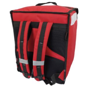 PRODELBags UBB 33 rouge. Sac à dos de livraison pour coursier à vélo, sac à dos Uber Eats, Deliveroo ou Glovo