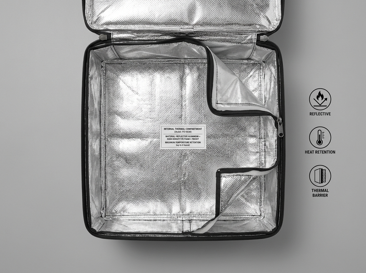 Page: Sacs Pour Les Produits Réfrigérés Et Surgelés - Pour La Livraison. Slot: INTERNAL BAG 010 678x