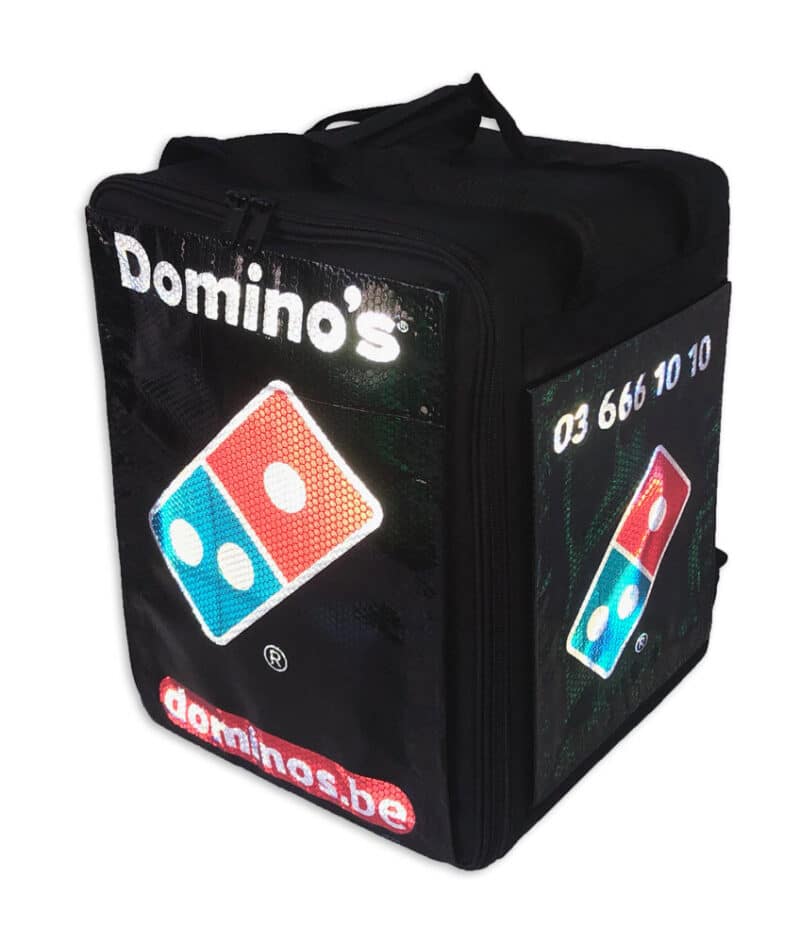 D!Bag 33 sac de livraison isotherme pour coursier à vélo Domino's Pizza