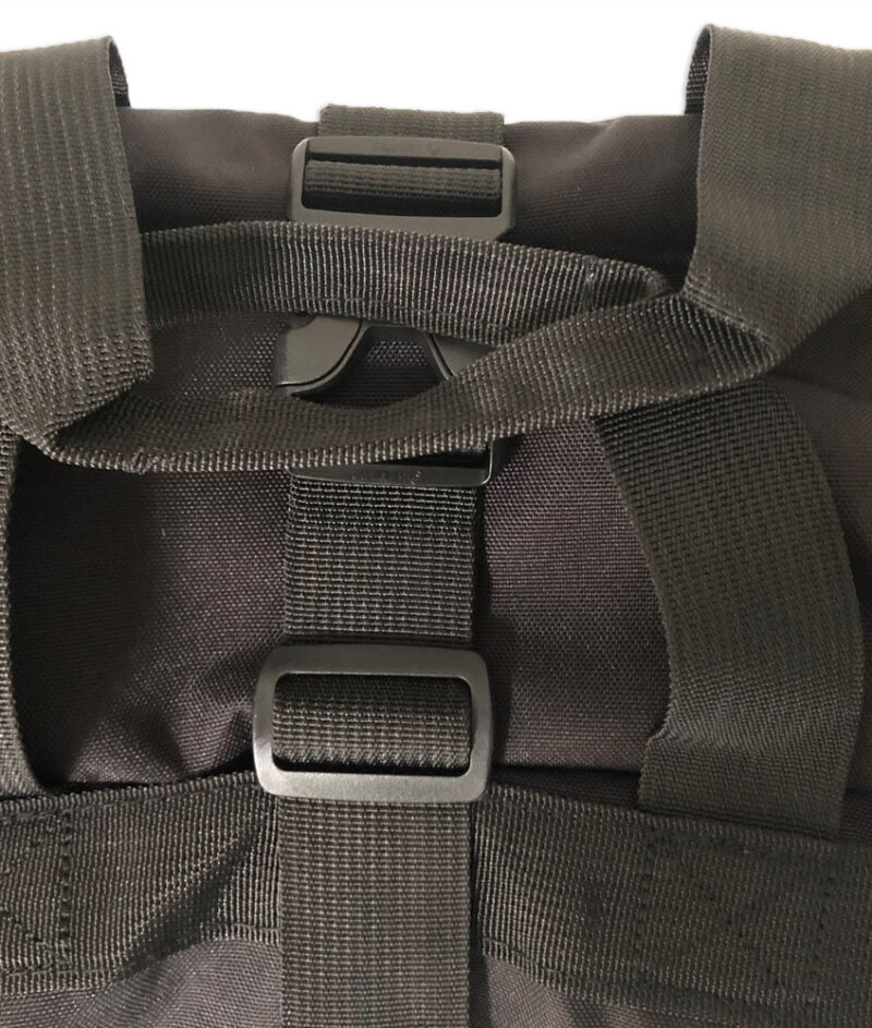 Rolltop backpack - Messenger bag - sac de livraison Sac à dos pour coursier à vélo - noir