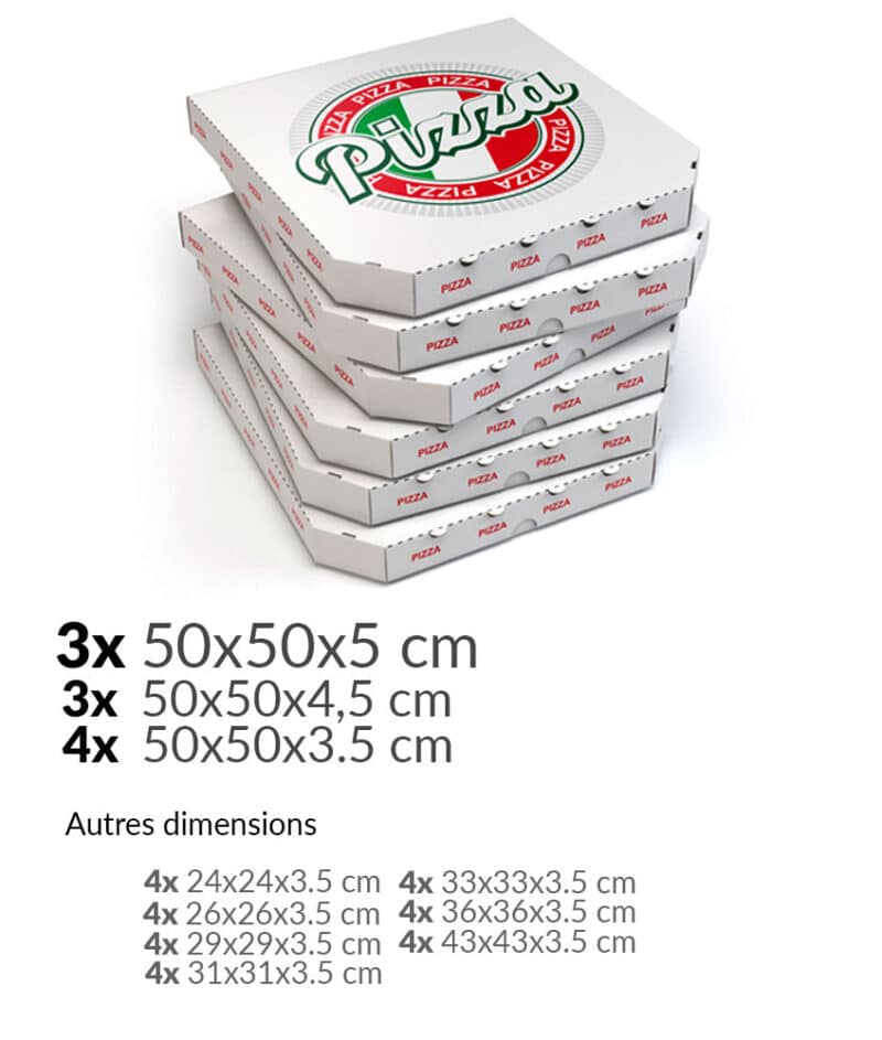 Sac de livraison isotherme Prodelbags pour livraison de pizza 3 pizzas 50 cm.