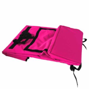 Rolltop backpack - Messenger bag - sac de livraison Sac à dos pour coursier à vélo - rose