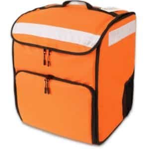 PRODELBags UB 24 orange. Sac à dos de livraison pour coursier à vélo, sac à dos Uber Eats, Deliveroo ou Glovo