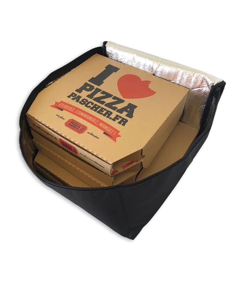 Sac Isotherme pour Transport de Pizzas - 3 tailles - Livraison Pizza  Velo/Scooter